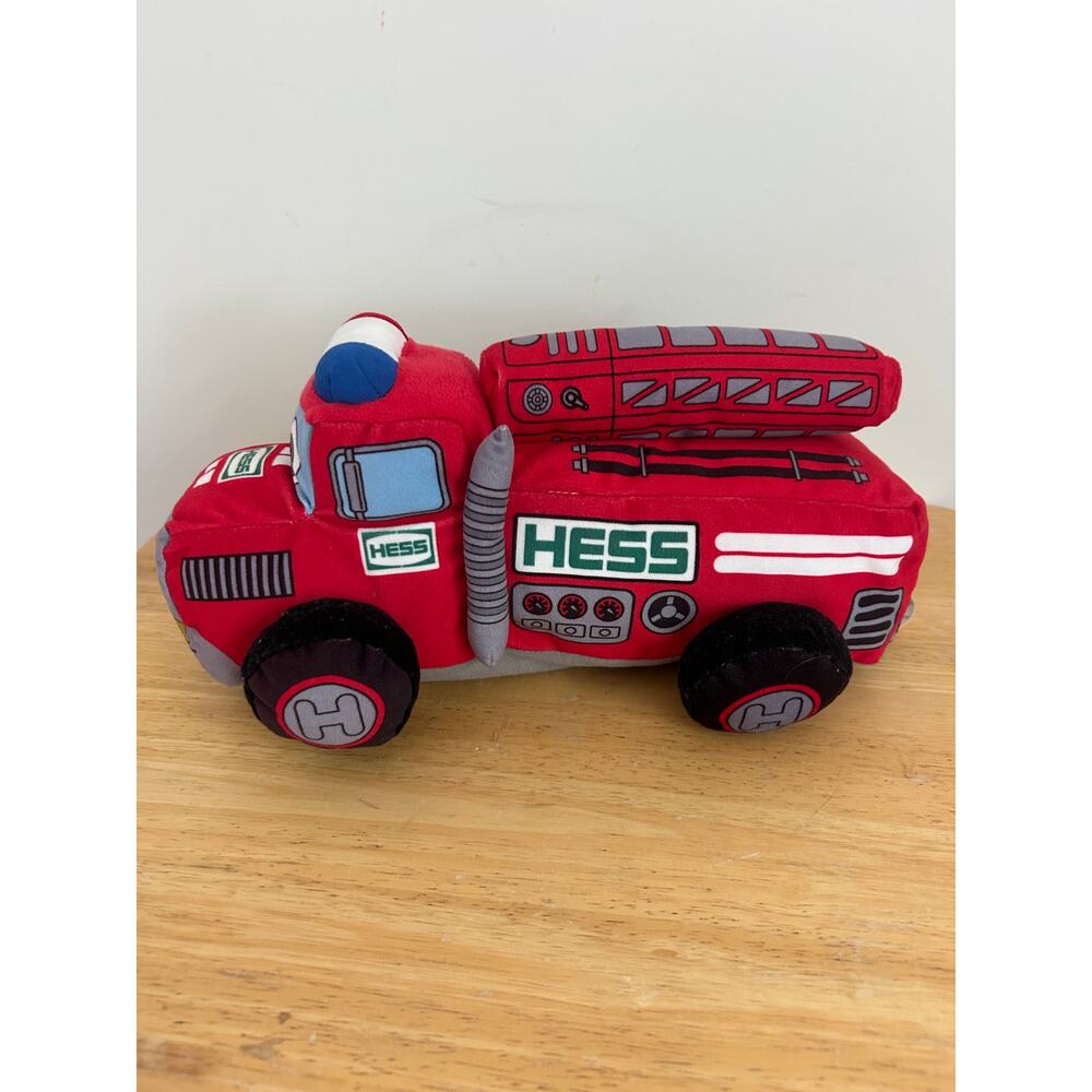 My First Hess Truck Plush Fire Truck 2020 – Lights, Sound & Music – 12” Tested - Picture 5 of 6